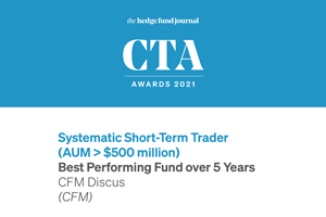 The Hedge Fund Journal CTA and Discretionary Trader Awards 2021