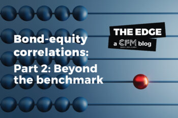 Bond-equity correlations: Beyond the benchmark