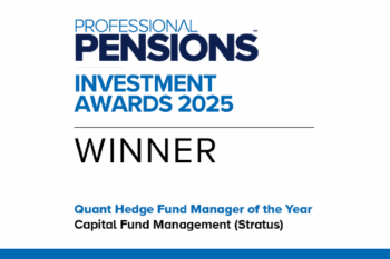 Professional Pensions Investment Awards 2025